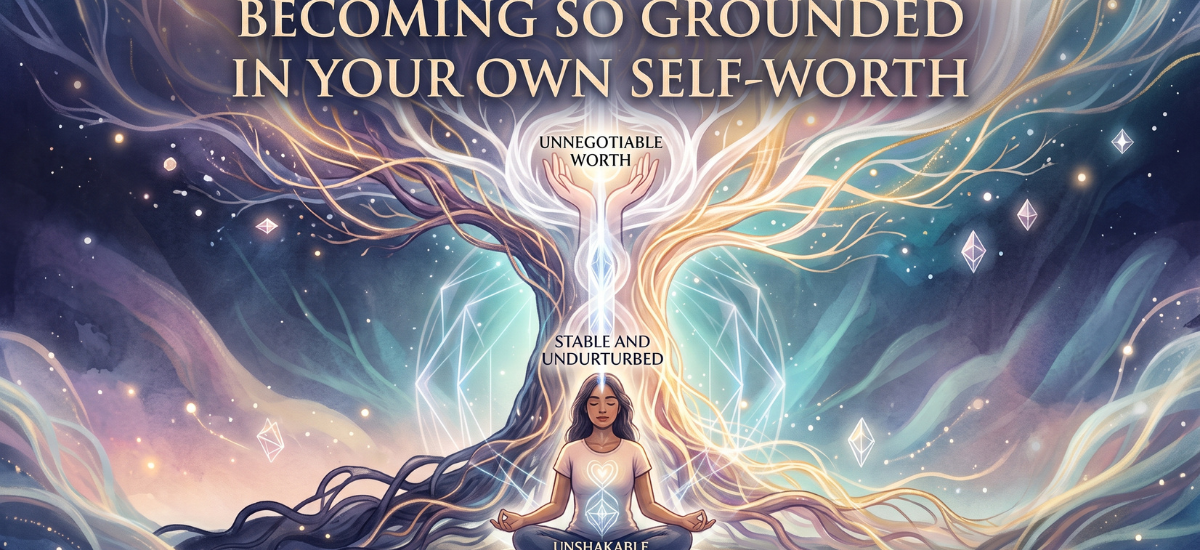 Becoming So Grounded in Your Own Self-Worth You No Longer Give Your Peace Away