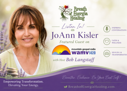 JoAnn Kisler talks “Thought Menu” on WAMV Radio Lynchburg, VA