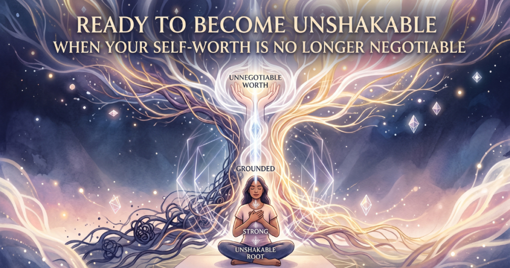 Ready to Become Unshakable When Your Self-Worth Is No Longer Negotiable