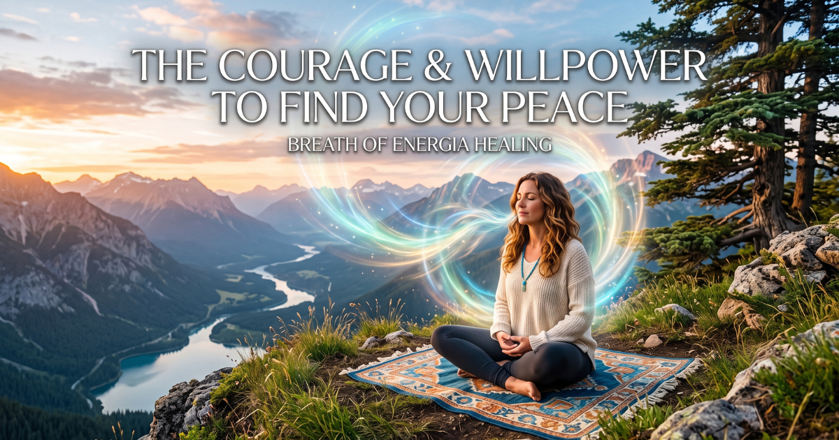 The Courage and Willpower to Find Your Peace