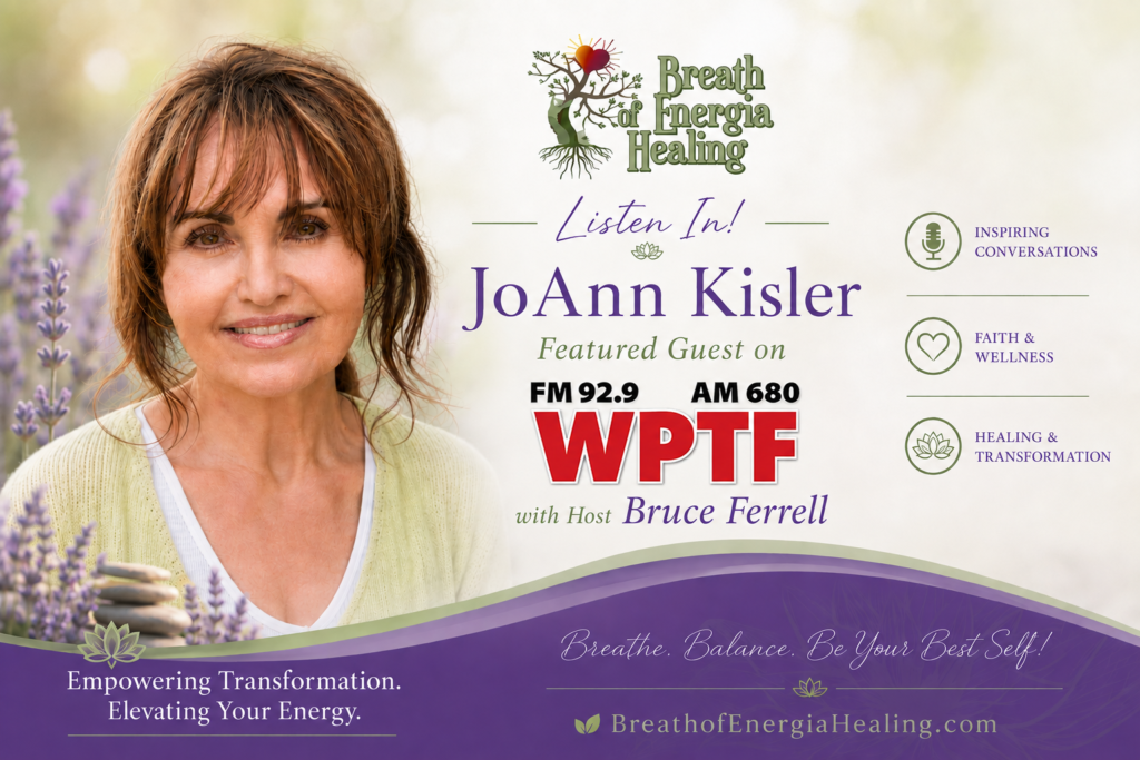 JoAnn talks “Thought Menu” on Saturday Morning Magazine with Bruce Ferrell