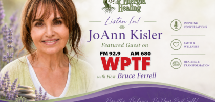 JoAnn talks “Thought Menu” on Saturday Morning Magazine with Bruce Ferrell