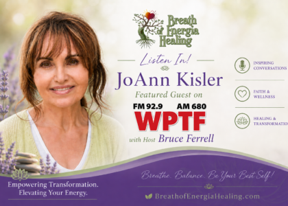 JoAnn talks “Thought Menu” on Saturday Morning Magazine with Bruce Ferrell